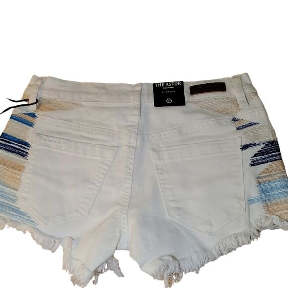 Blank NYC The Astor White Cut-Off Shorts - Picture 4 of 6